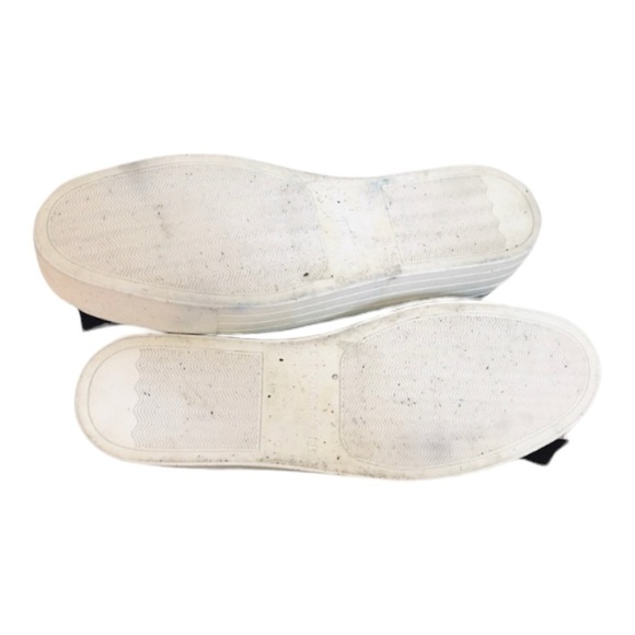 Kenneth Cole Slip On Loafer Sneaker Aaron Blue Suede Leather Platform 8.5 - Picture 10 of 12